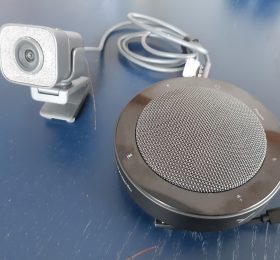 Webcam und Mikrofon/Lautsprecher - Neu im Verleih Webcam und Mikrofon/Lautsprecher - Neu im Verleih