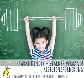 Fortbildung "Starke Kinder - Starker Verband!  -  Resilienzförderung"
