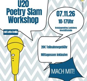 U20-Poetry-Slam und -Workshop